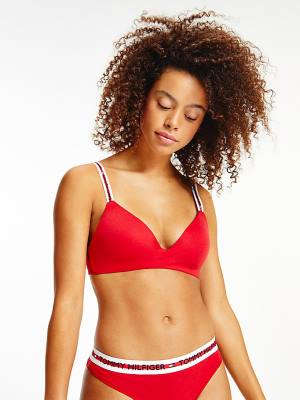 Red Tommy Hilfiger Bras Underwear 34B NZ - Tommy Hilfiger Factory