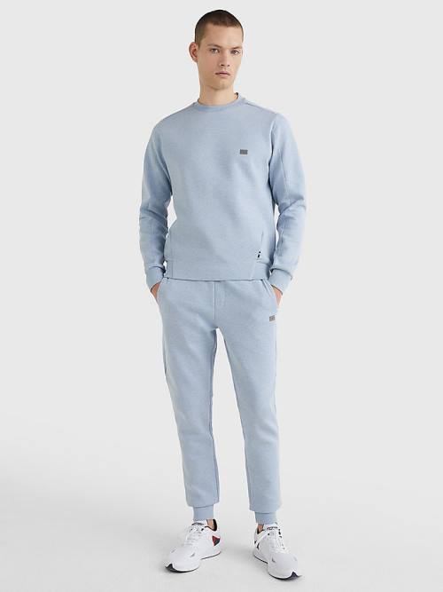 Grey Tommy Hilfiger Tech Essentials Joggers Men's Pants | TH260FHJ