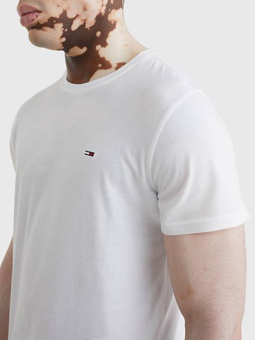 Multi Tommy Hilfiger 2-Pack Crew Neck Slim Fit Men's T Shirts | TH879OBX